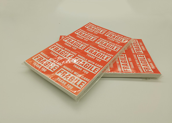 2x3 Inch Fragile Handle With Care Labels Semi Glossy For Shipping