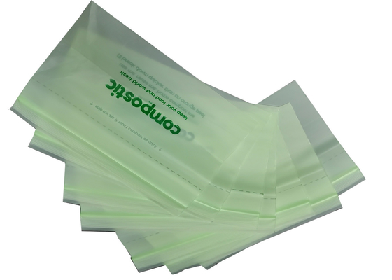 Sacos do alimento da imprensa e do selo do BPI, sacos de plástico herméticos biodegradáveis para o alimento