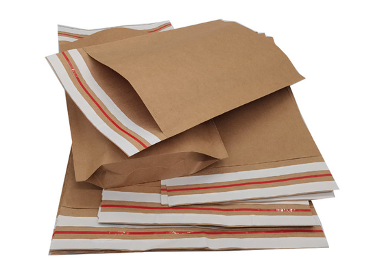 sacos de papel amigáveis de 8inchX12inch Eco, sacolas biodegradáveis do porte postal ISO9001